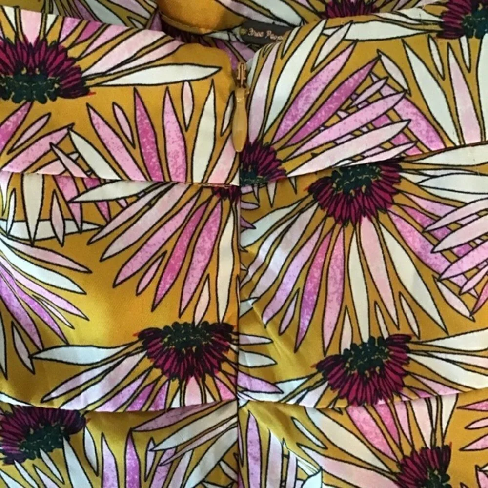 Free People Normani‎ printed bias cut skirt